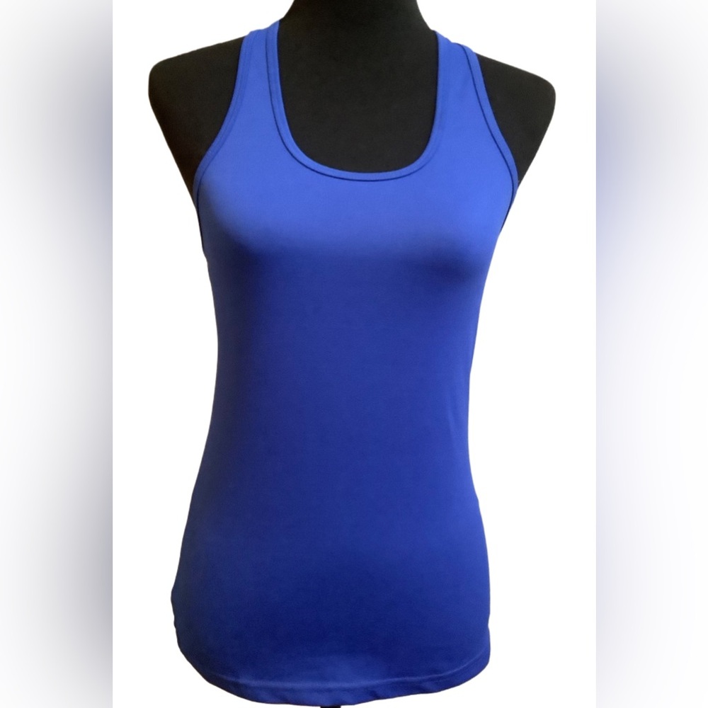 Blue Women's Athletic Tank Top